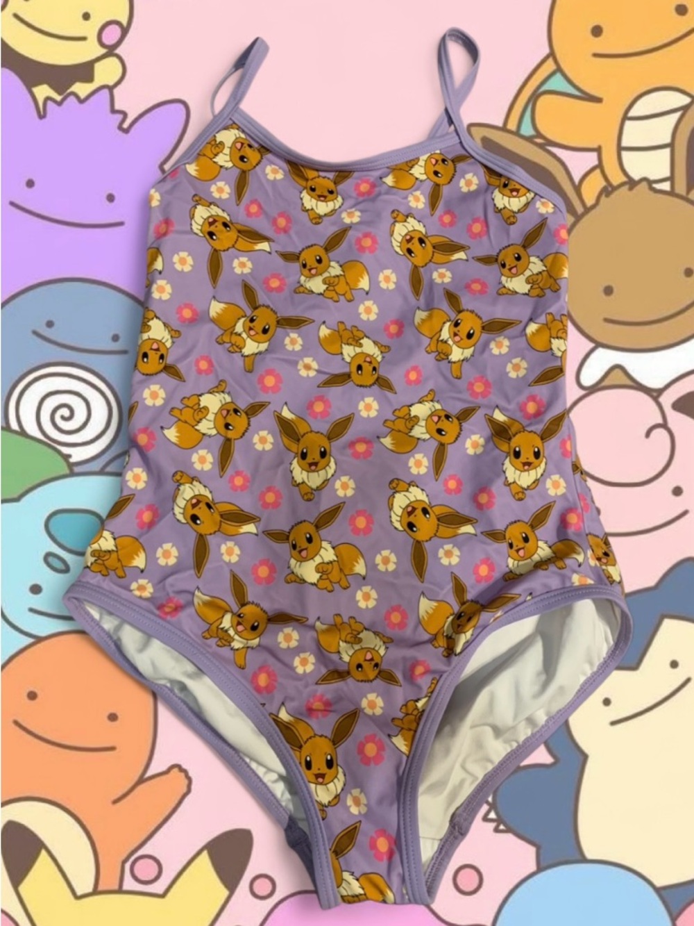 Lavender Eevee One-Piece Swimsuit